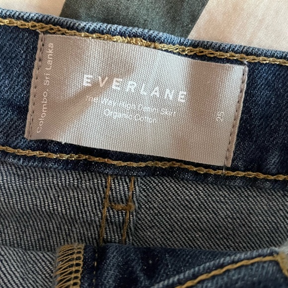 Everlane jean mini skirt - Picture 2 of 3